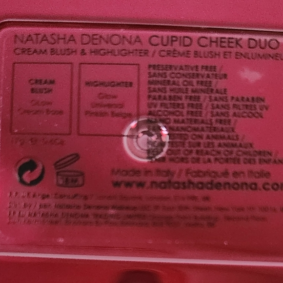 Natasha Denona Cupid Cheek Duo Cream Blush and Highlighter - Picture 3 of 7